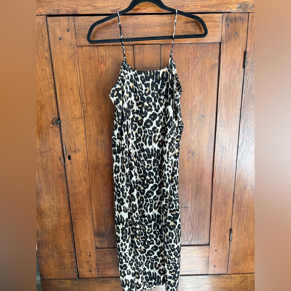 BP Leopard dress size small.